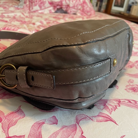 Coach Leather Shoulder bag - Gray - Picture 8 of 13